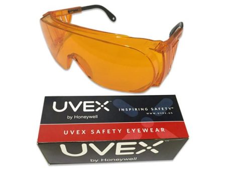 Uvex Ultraspec Orange Safety Glasses - Eyewear for UV Protection Online now