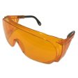 Uvex Ultraspec Orange Safety Glasses - Eyewear for UV Protection Online now