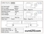 Aqua Azul L-1-158 Replacement UVC Light Bulb Sale