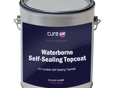 High Performance Waterborne UV Curable Self-Sealing Topcoat for Tabletops, Floors and Interior wooden surfaces Discount