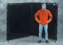 6  x 6  x 6  Two-Panel Welding Screen - Opaque Vinyl Online now