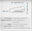 Pro Authenticator Multi Currency UV Detector with MG   IR   Image   Spectrum   Length - Accubanker D580 Online Hot Sale