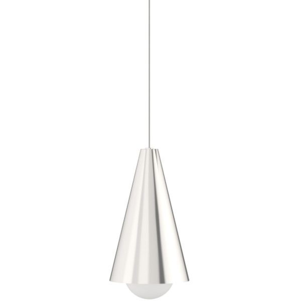 Joni LED Pendant Light 411 Lumens 3000K MonoRail Nickel Finish Online Hot Sale