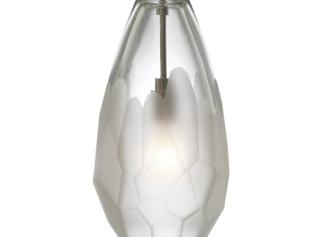 Briolette 4 in. Freejack LED Pendant Light 500 Lumens Antique Bronze Finish Frost Glass Cheap