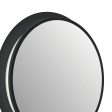 Chennai 30 In. Round LED Wall Mirror Matte Black finish For Discount