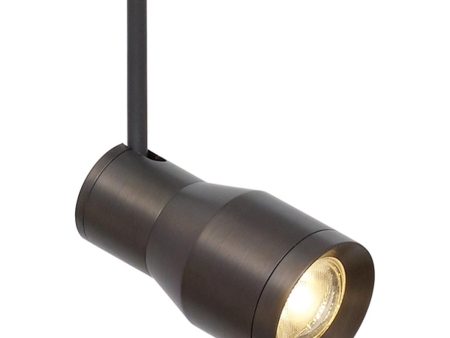 5 In. Stem Ace LED Monorail Head 9W 3000K 519 Lumens Antique Bronze finish For Sale