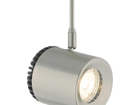 3 In. Stem Burk LED Monorail Head 14W 2700K 634 Lumens 18-degree Beam Angle Satin Nickel finish Discount