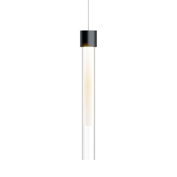 Linger 2 in. LED Pendant Light 230 Lumens 3000K Frost FreeJack Black Finish Online now