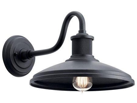 Allenbury 12 in. Outdoor Barn Light Black Finish Online now