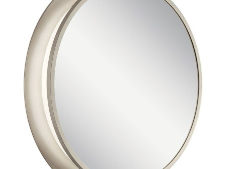 Chennai 30 In. LED Mirror 800 Lumens Nickel Finish Sale