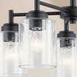 Winslow 20  5-Light Chandelier, Black Finish Sale