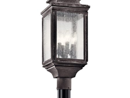 Wiscombe Park 23  lantern head weathered zinc finish on Sale