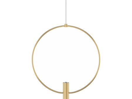 Layla LED pendant light 3000K monorail brass finish Supply