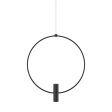 Layla 13 in. LED Pendant Light 273 Lumens 3000K FreeJack Black Finish Cheap