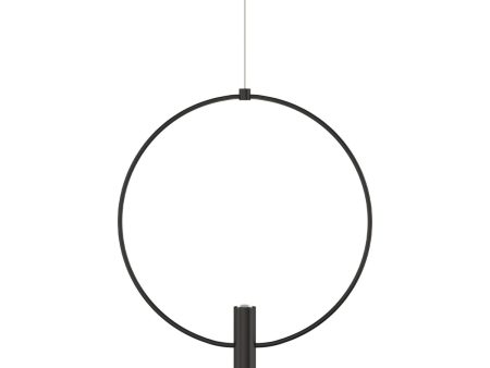 Layla 13 in. LED Pendant Light 273 Lumens 3000K FreeJack Black Finish Cheap