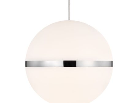 Hanea LED pendant light 290 lumens 3000K monorail nickel finish on Sale