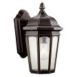 Courtyard 11 in. Outdoor Wall Light Rubbed Bronze Finish For Cheap