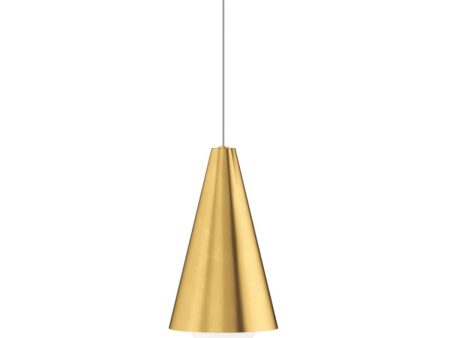 Joni 6 in. LED Pendant Light 411 Lumens 3000K FreeJack Brass Finish Online Hot Sale