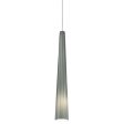 Zenith 3 in. LED Pendant Light MP 300 Lumens Smoke Glass Nickel Finish on Sale