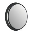 Chennai 30 In. Round LED Wall Mirror Matte Black finish For Discount