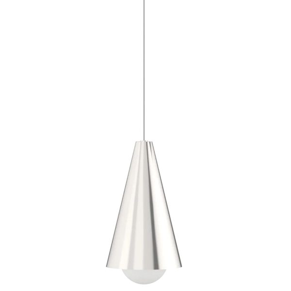 Joni 11 in. Monopoint LED Pendant Light Satin Nickel finish For Cheap