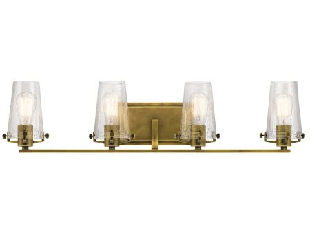 Alton 34 in 4 Lights Vanity Light Brass finish Cheap