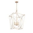 Tracy 18 in. 4 Lights Pendant Light Gold Finish Online Hot Sale