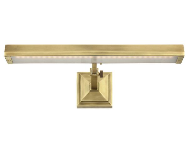 Hemmingway 14 in. Rotating LED Picture Light 2700K Brass Finish Online now