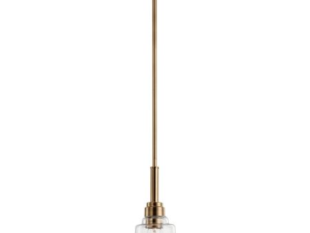 Aivian 5 in. Pendant Light Brass Finish Discount