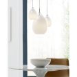 Alina Monorail Teardrop LED Pendant Light 363 Lumens 3000K Satin Nickel White Finish Supply