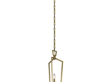 Abbotswell 10 in. Pendant Light Natural Brass Finish on Sale