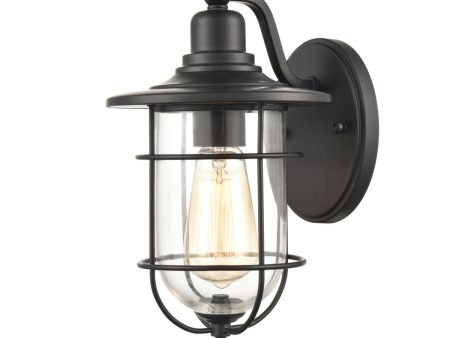 11 In. Outdoor Barn Light 120V Black finish Online Sale