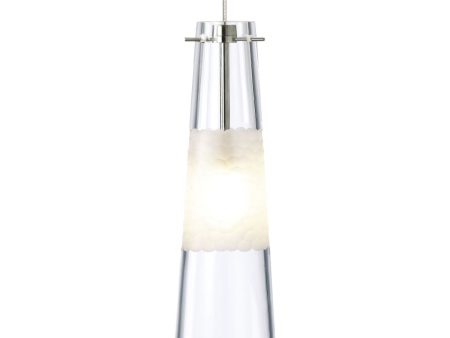 Bonn 4 in. Freejack LED Pendant Light Antique Bronze Clear Finish on Sale