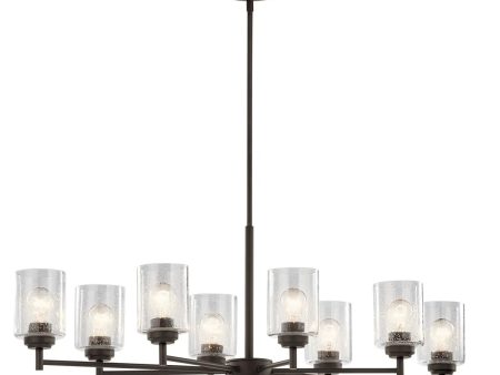 Winslow 45  8-Light Chandelier, Olde Bronze Finish Supply