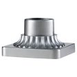 6 in. Aluminum Pier Mount Base  Aluminum Finish on Sale