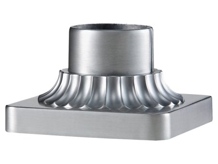 6 in. Aluminum Pier Mount Base  Aluminum Finish on Sale