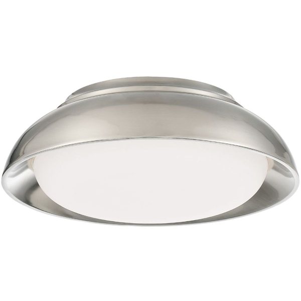 12 in. LED Flush Mount Light Brushed Nickel finish Sale