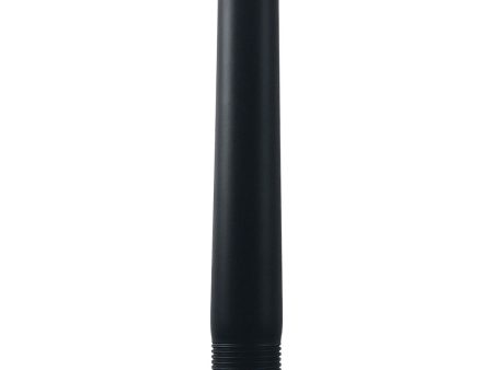 12 in. Downrod Matte Black Finish Online Hot Sale