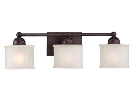 173 Series 24 in. 3 Lights Vanity Light Bronze finish Hot on Sale