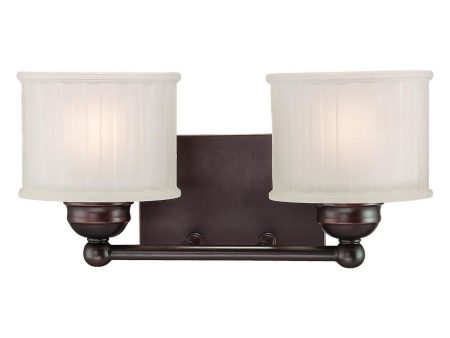 173 Series 15 in. 2 Lights Vanity Light Bronze finish Sale