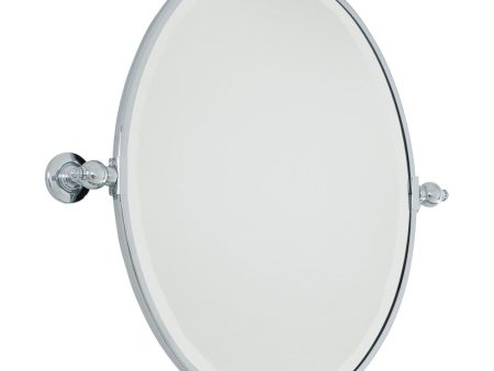 Pivoting Mirrors 19.5 In. X 24.5 In. Bathroom & Vanity Mirror Chrome Finish Online now