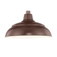 R Series 14 in. LED Bronze Outdoor Warehouse Shade with 3 4 in. Fitter Online