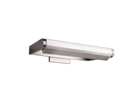 Kent 17 in. Rotating LED Picture Light 3000K Brushed Nickel Finish Supply