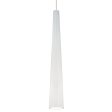 Zenith 4 in. LED Pendant Light FJ 300 Lumens White Glass Chrome Finish Online