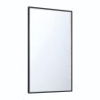 Cerissa 54 In. X 32 In. LED Wall Mirror Selectable CCT Black Finish Online Sale