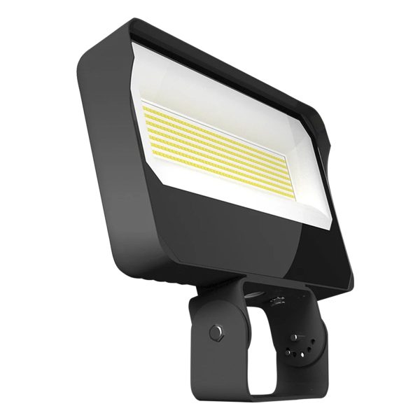 Dusk To Dawn LED Flood Light, 95 110 130W, 20000 Lumens, 30K 40K 50K, 120-277V, Trunnion Mount Sale