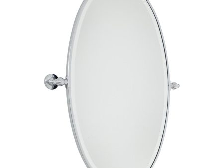 Pivoting Mirrors 27 In. X 33.75 In. Bathroom & Vanity Mirror Chrome Finish on Sale