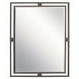 Hendrik 30 In. X 24 In. Wall Mirror Old Bronze finish Cheap