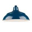 R series 14 In. Navy Blue Outdoor Warehouse Shade with 3 4 In. Fitter on Sale