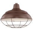 R series 17 In. Architectural Bronze Outdoor Warehouse Shade with 3 4 In. Fitter Online